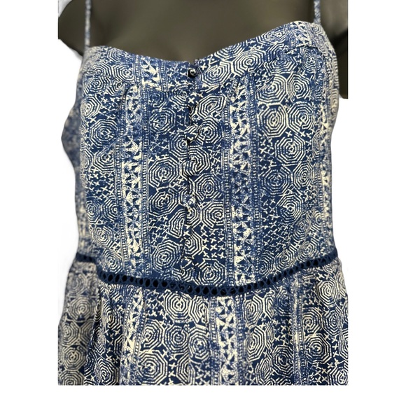 Blue Rain Miah Tribal Mini Dress Size Small - Picture 5 of 12